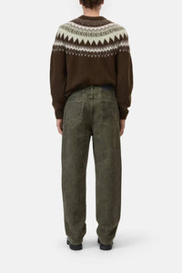 CLOSED X-tend Loose Pant in forest - men's pants - detail view