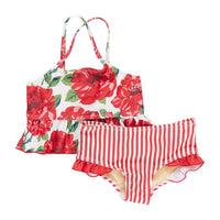 Pink Chicken - Peonies Joy Tankini Set