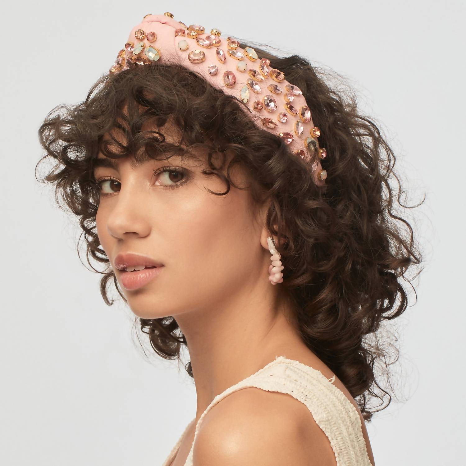 Lele Sadoughi - Women's Candy Beaded Hoop Earrings