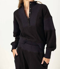 sundays Senette Pullover in black - women's top
