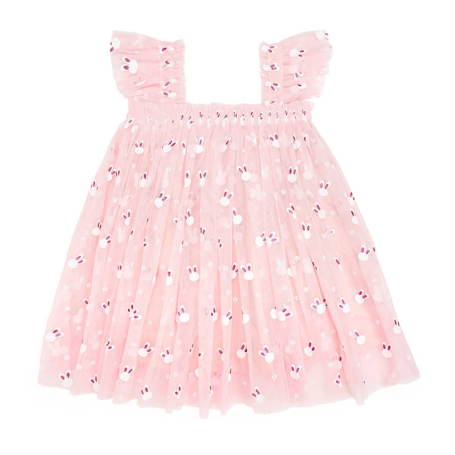 Sweet Wink - Little Bunny Easter Tulle Dress