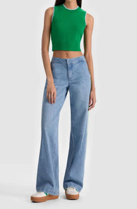 Alice + Olivia - Xander Racing Stripe Jean