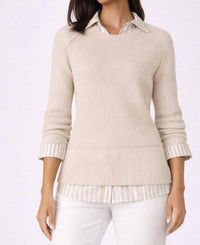 J'Envie/Eli - The Duluth Ribbed Knit Sweater