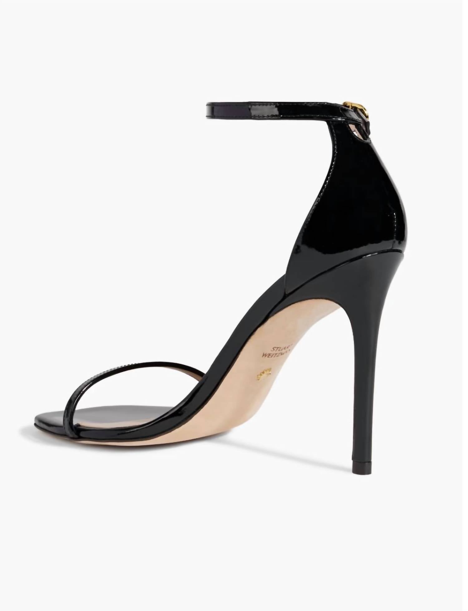 Stuart Weitzman - Women's Nudist Curve Patent Sandals