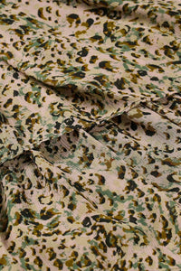 Bash - Midi Printed Ruffled Skirt