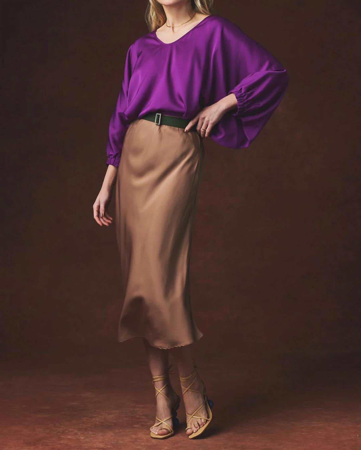 Nouvelle / Silk95Five - Chamonix Midi Skirt