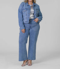 Good American - Committed To Fit Button Down Jacket - Plus