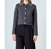 Endless Rose - Pearl Embellished Cardigan