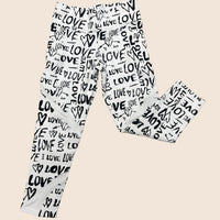 BBrazil Clothing Love Capri Leggings in white - women's pants - alternate view