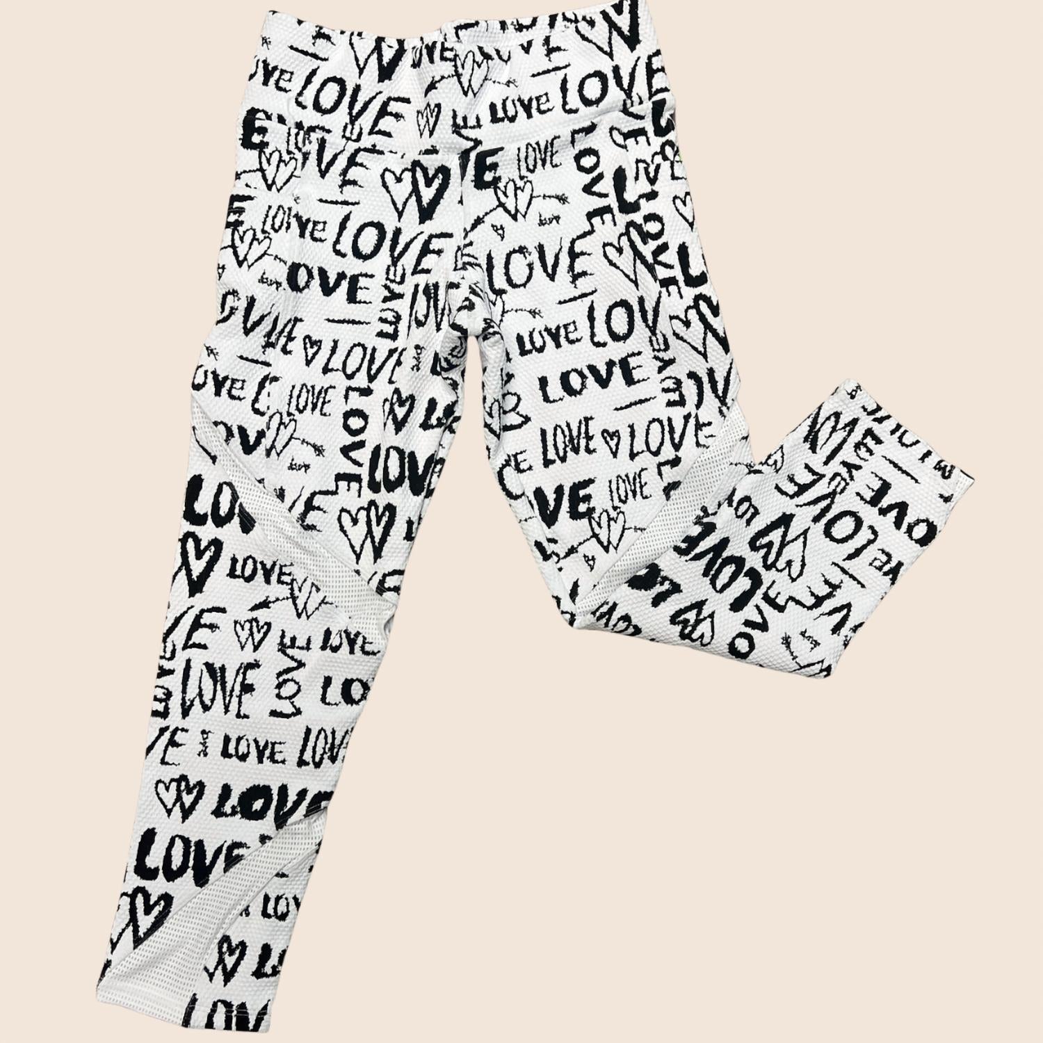 BBrazil Clothing Love Capri Leggings in white - women's pants - alternate view