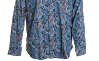 Garnet Clothiers - Men's Long Sleeve Paisley Print Shirt