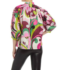 Patty Kim - Lola Ruffle Neck Blouse