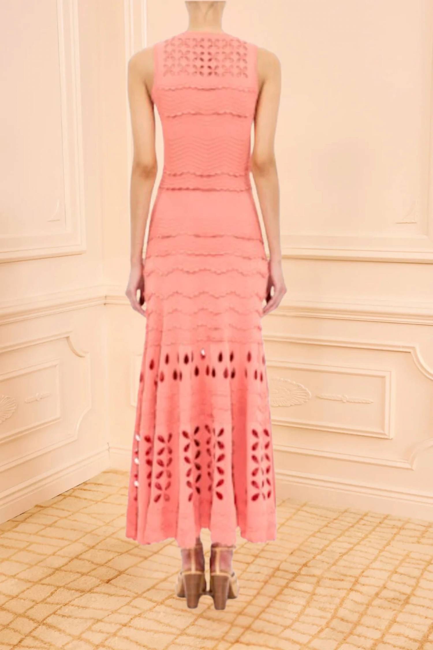 Ulla Johnson - Lakshmi Eyelet Knit Dress