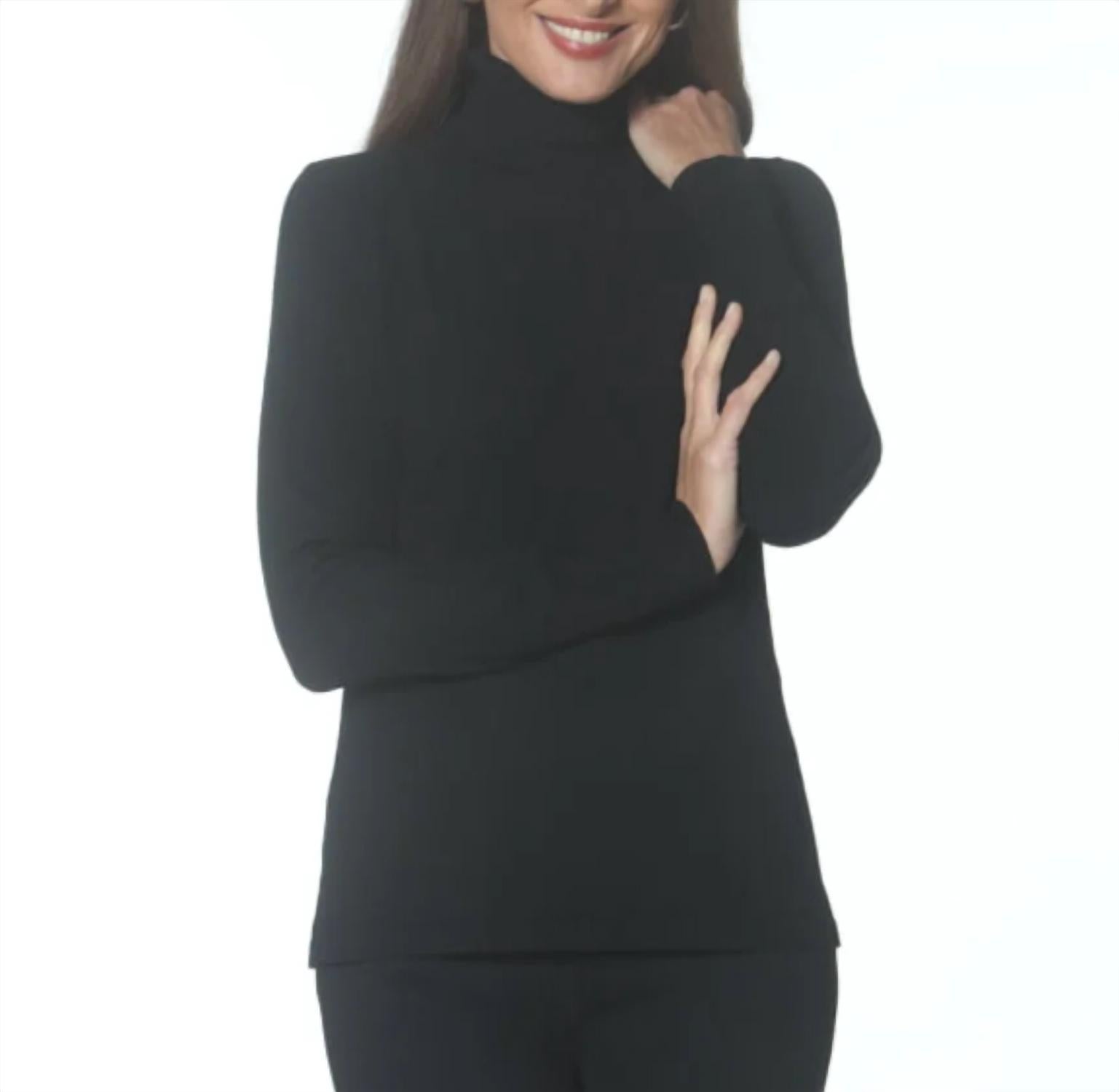 J'Envie/Eli - Women's Turtle Neck Top