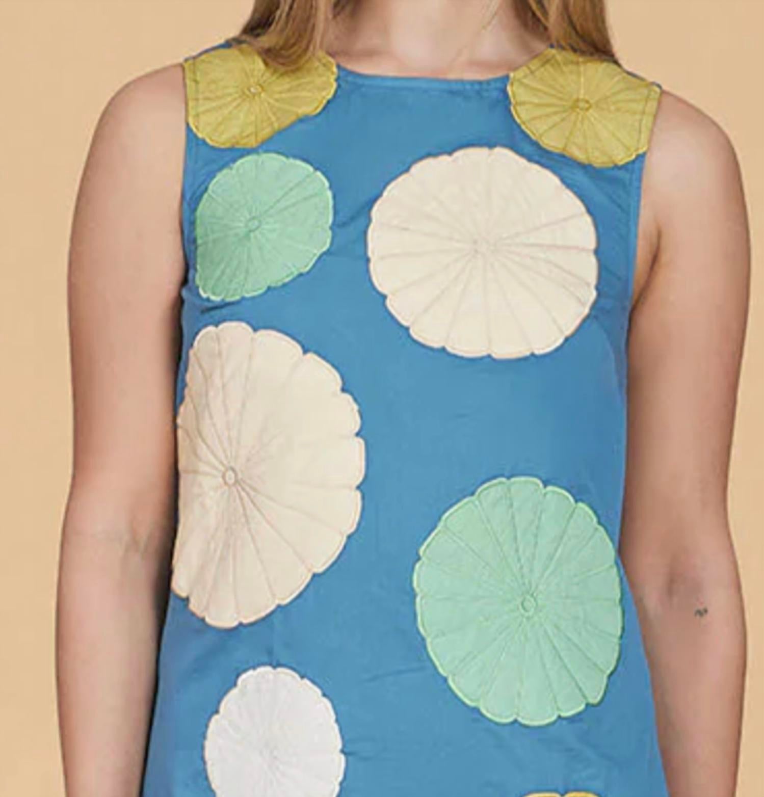 Olivia By Livro - Mosaic Embroidery Waller Dress