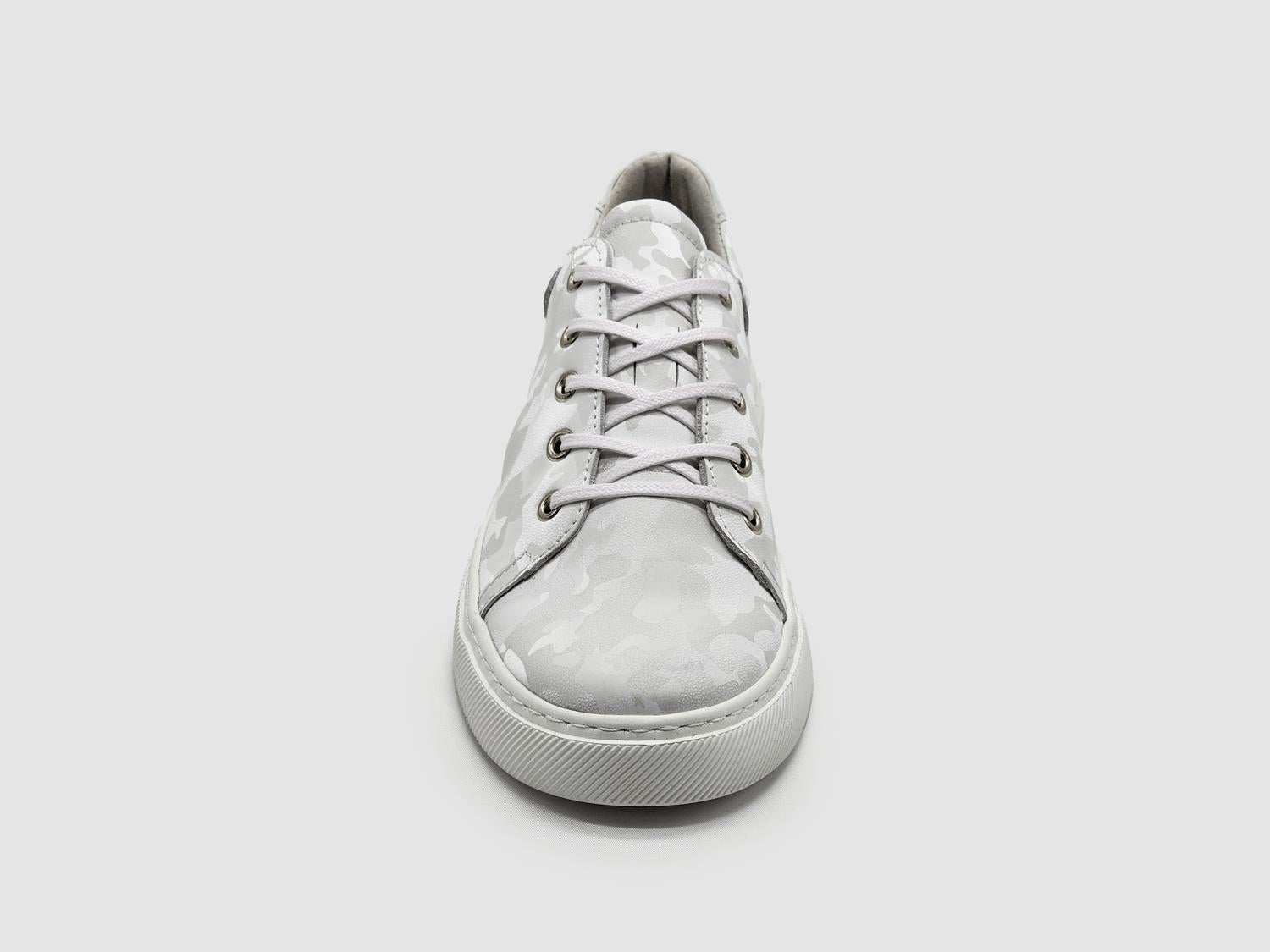 Kcr Group - Women's Classic Camo Leather Sneakers