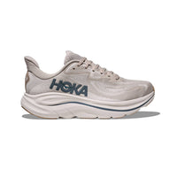 Hoka Men's Clifton 10 Running Shoes in putty grout - men's sneaker - detail view