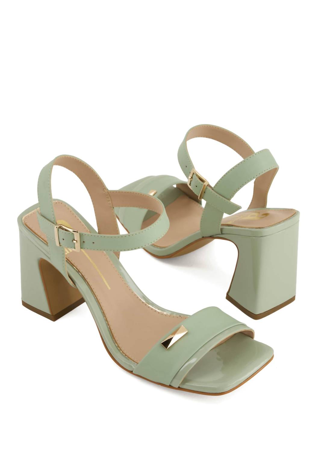Andrea Women's Ankle Strap Sandal in green - women's sandal - view 4