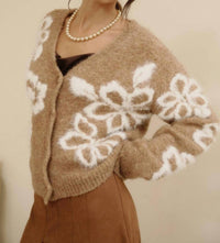 Current Air - Fuzzy Sweater Cardigan