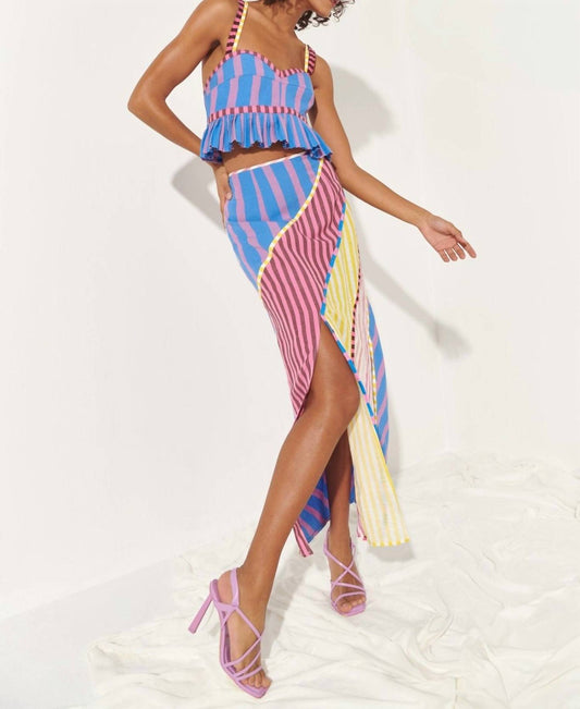 Celia B - Souci Stripe Skirt