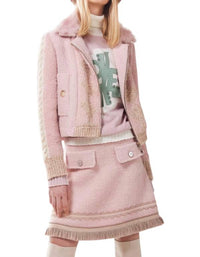 Tricot Chic - Woven mini skirt