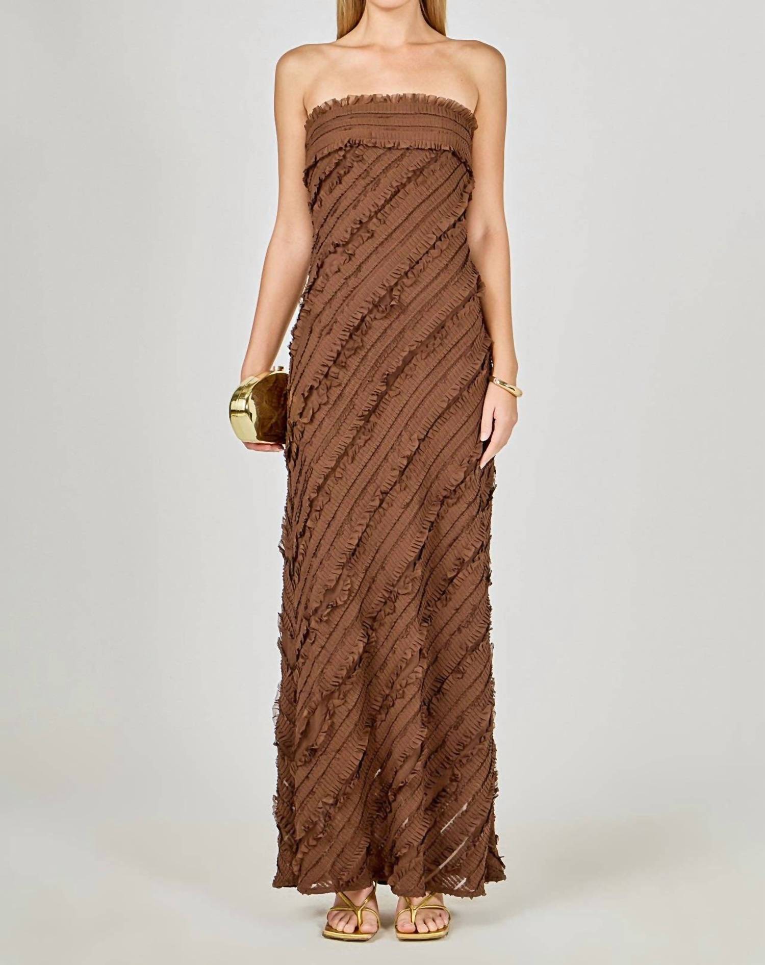 Endless Rose - Women's Sienna Ruffle Gown