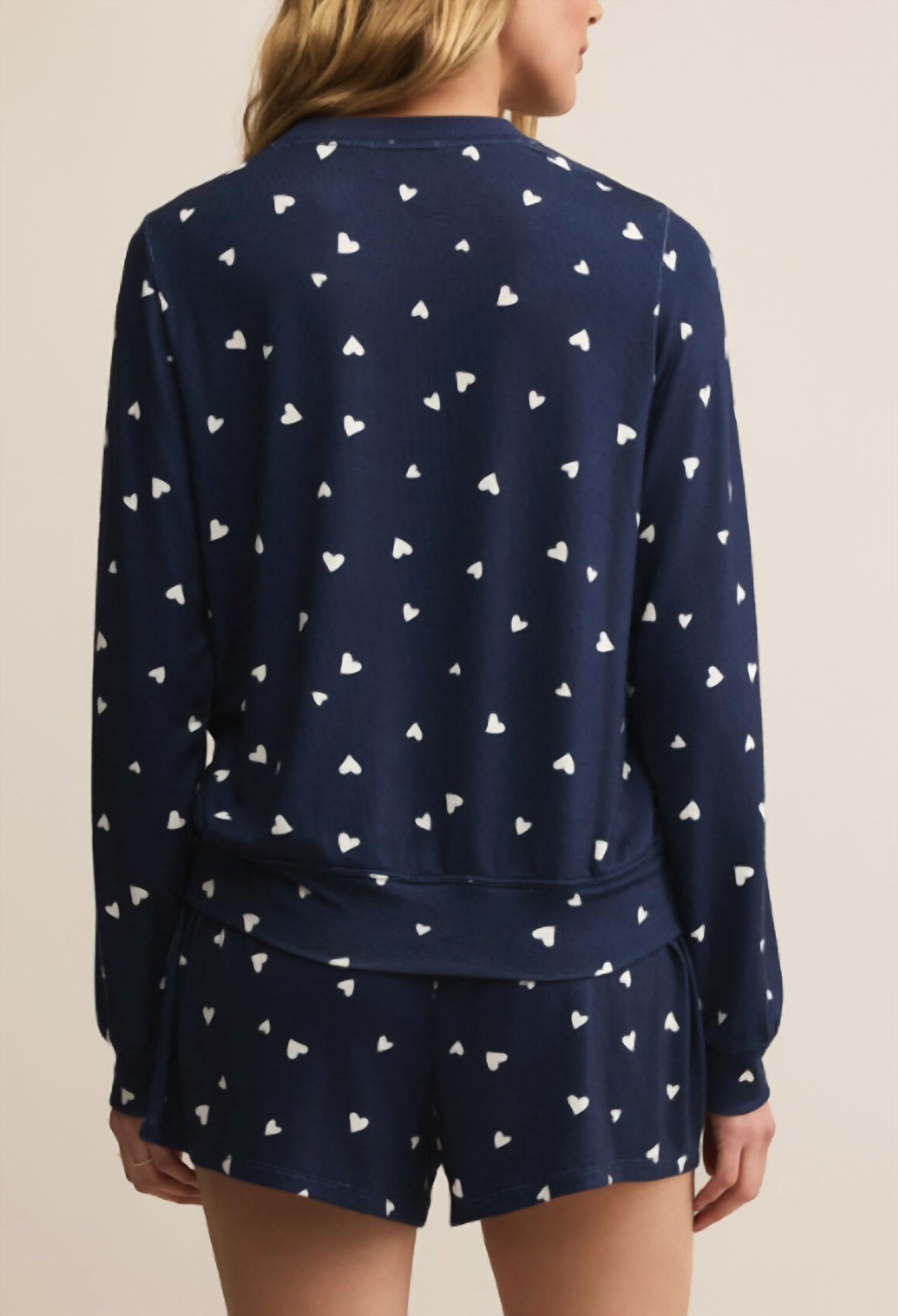 Z Supply - Classic Heart Long Sleeve Top