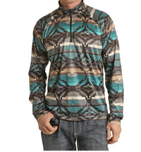 Panhandle - Aztec Quarter Zip Pullover Sweater