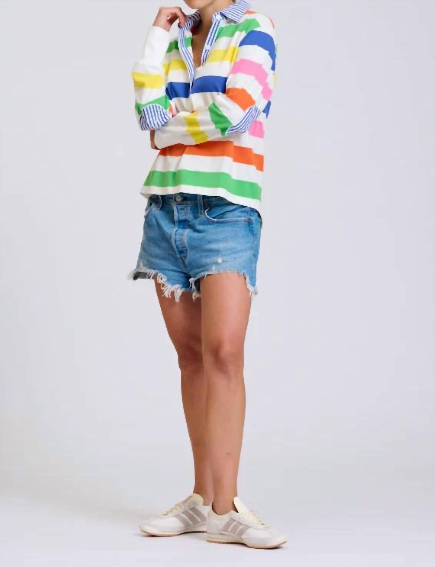 Shirty - Rugby Stripe Sweatshirt