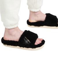Golden Goose - Women's Poolstar Shearling Slide Sandals