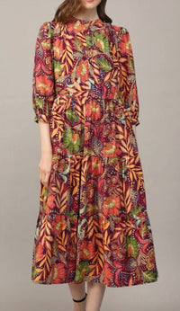 Fate - The Jubilee 3/4 Sleeve Midi Dress
