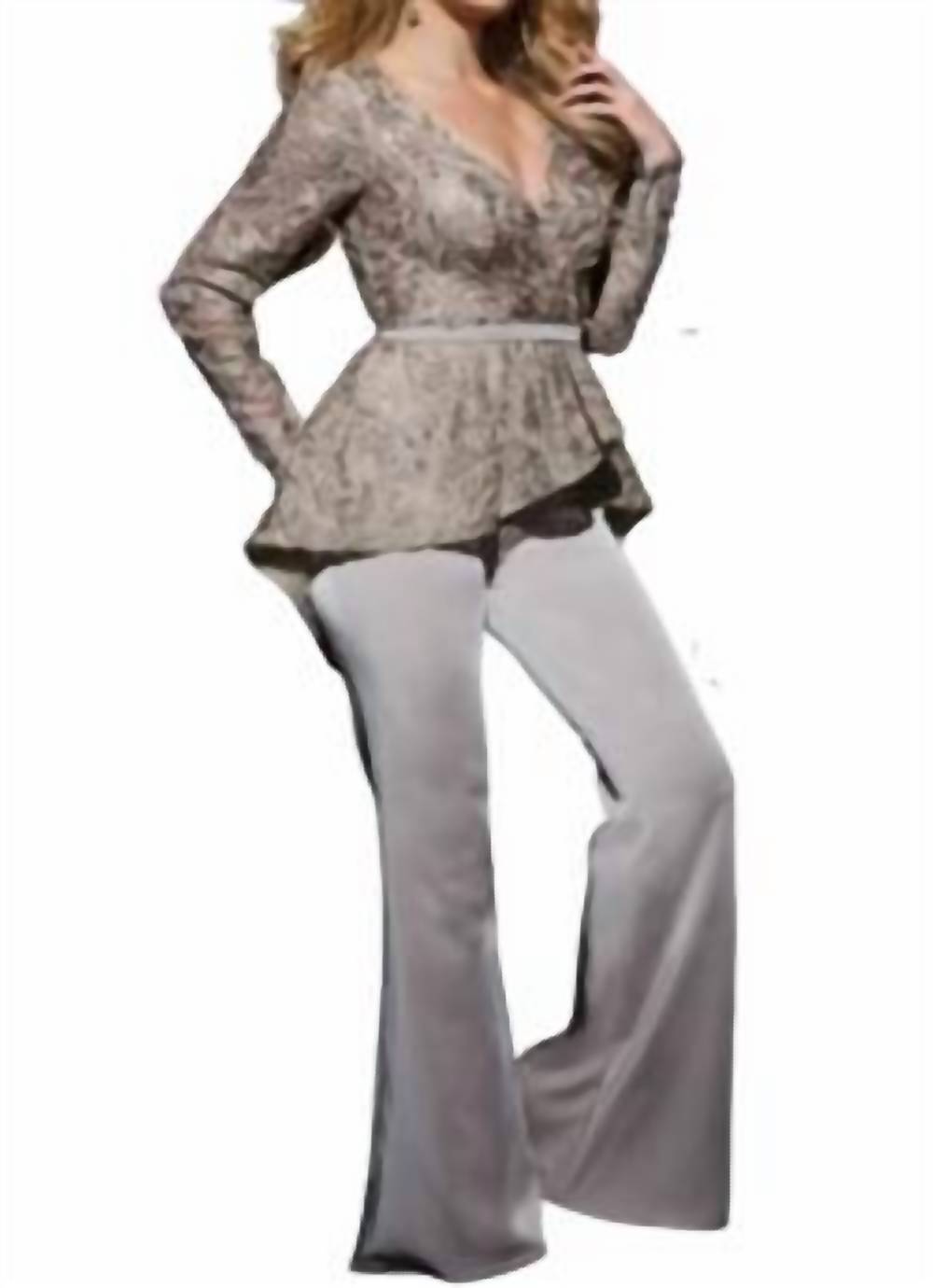 Soutache Bodice Jumpsuit