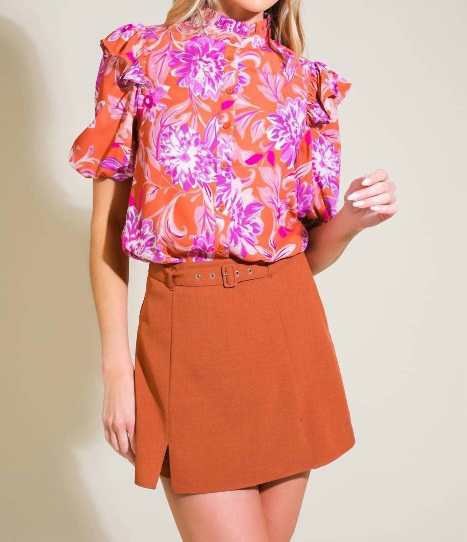 Flying Tomato - Sunset Bloom Blouse