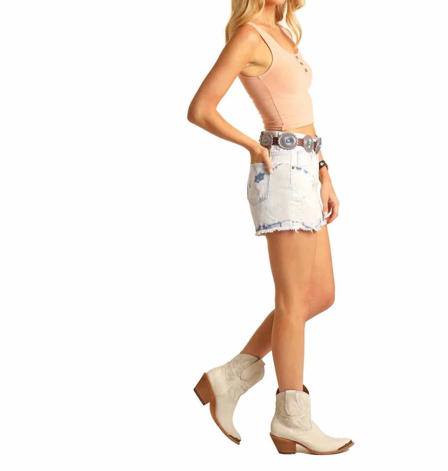 Rock & Roll Denim - Women's Cowgirl Shorts