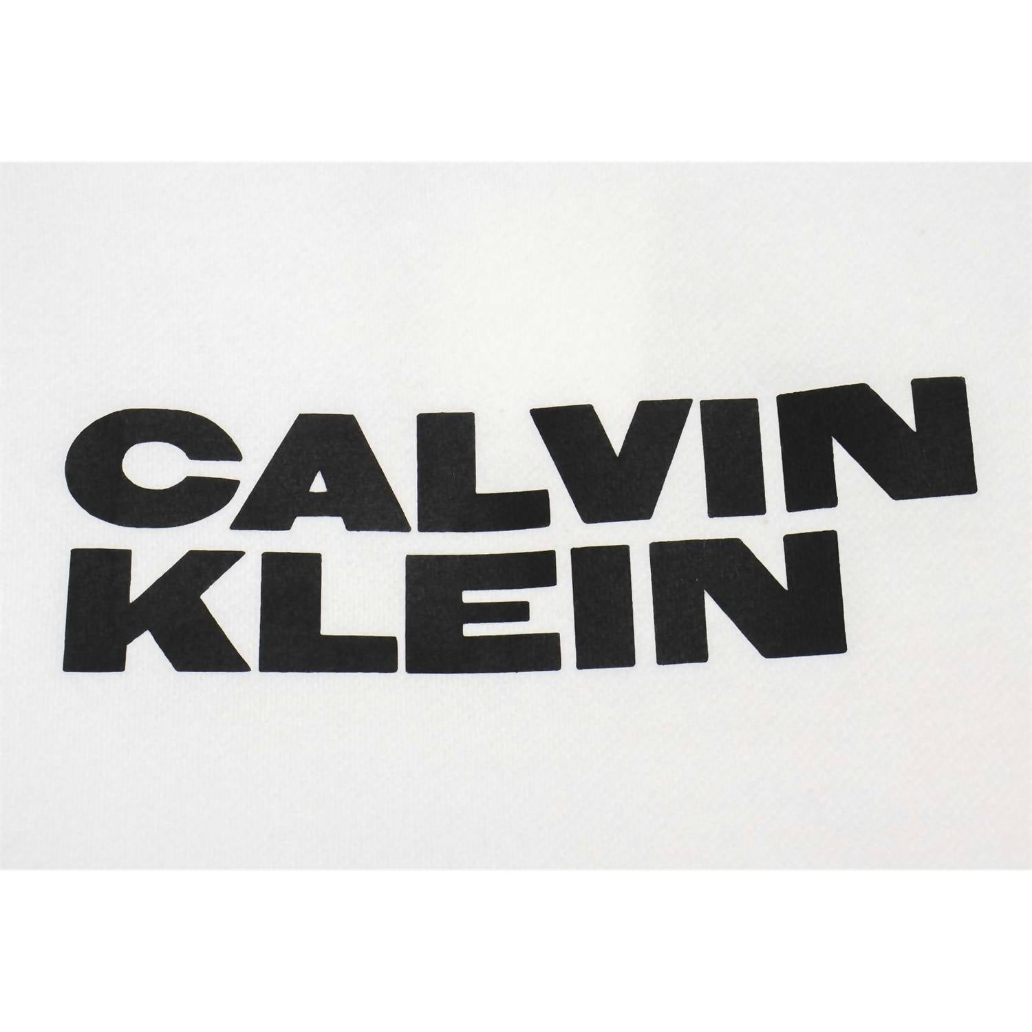 Calvin Klein - Men's Long Sleeve Nyc Triple Logo Crew Neck Hoodie