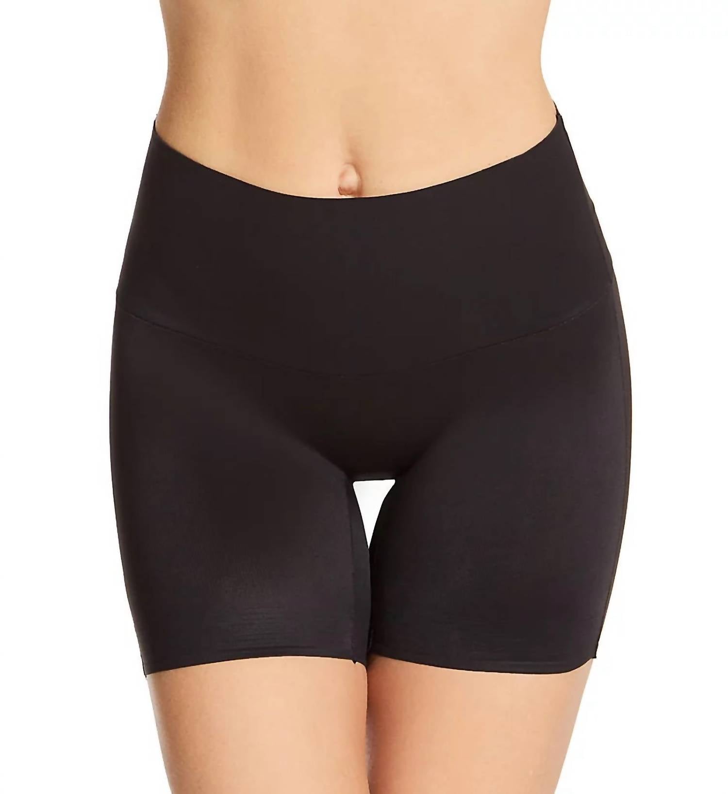 Miraclesuit Comfy Curves Waistline Bike Pants in black - women's shorts