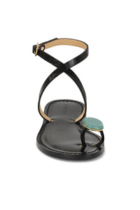 Amanu - Women's Kibera Embellished Leather Sandals