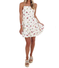 Mable - Garden Glow Floral Mini Dress