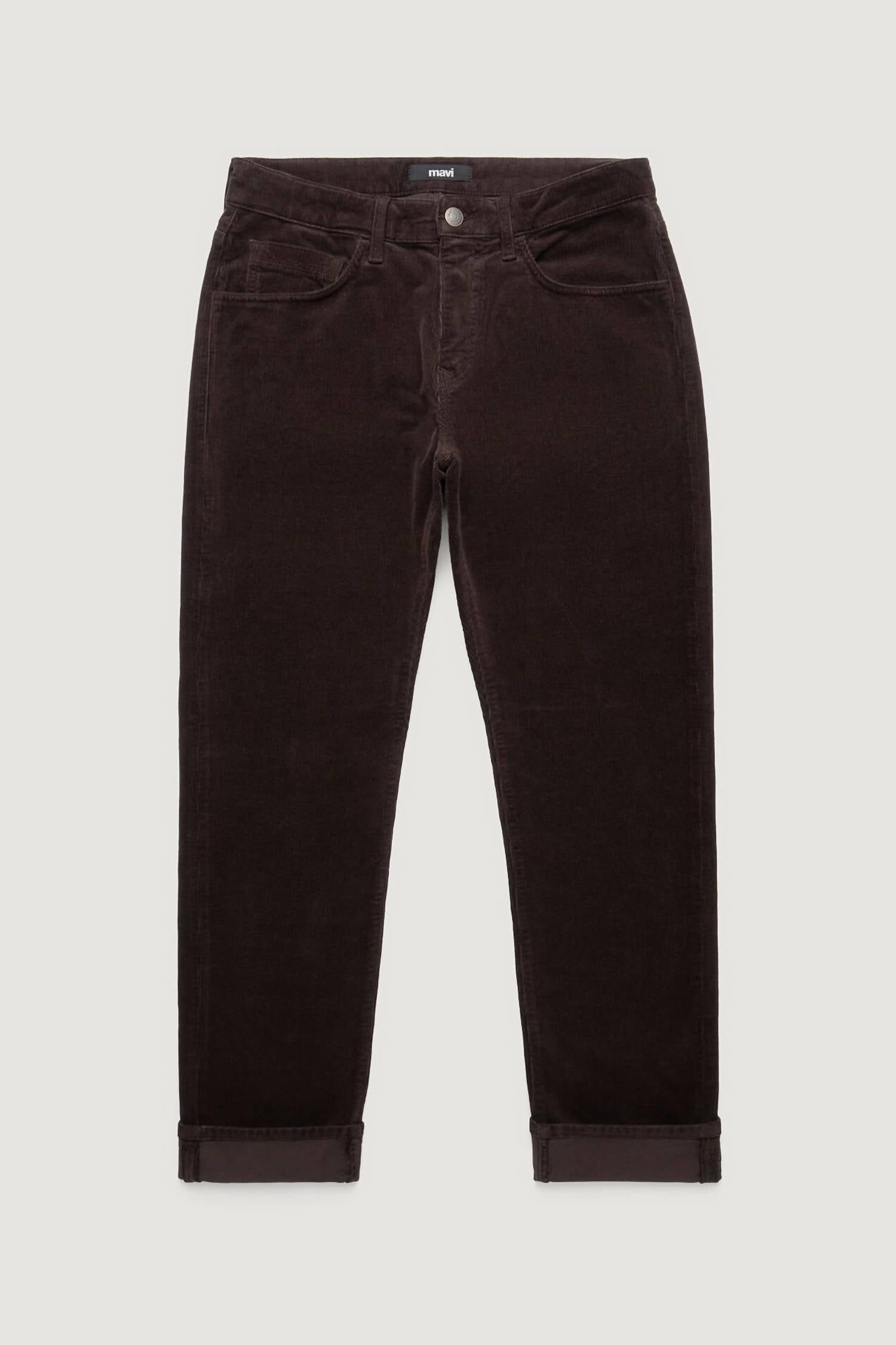 mavi Marcus Corduroy Slim Straight Pants in penny - men's pants - view 6