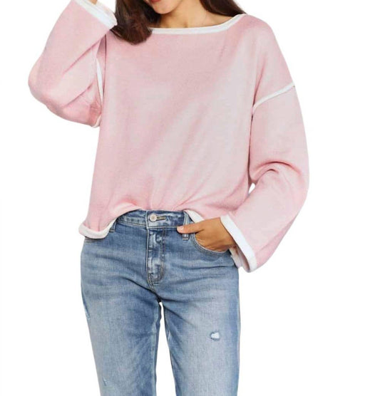 Double Take - Chic Dropped Shoulder Knit Top