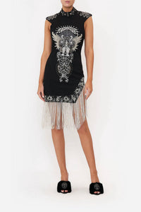 Camilla - Cap Sleeve Collar Dress