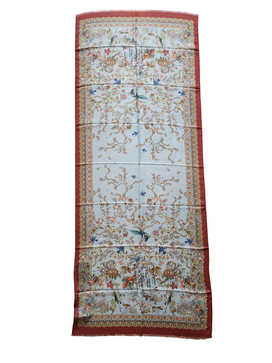 Etro - Women's Paisley & Floral Print Silk Blend Sheer Scarf