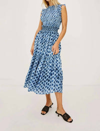 Rails - Vivier Textured Chiffon Midi Dress