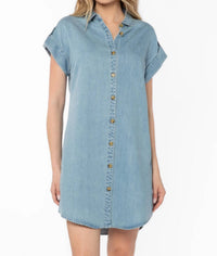 Velvet Heart - Oria Denim Mini Dress