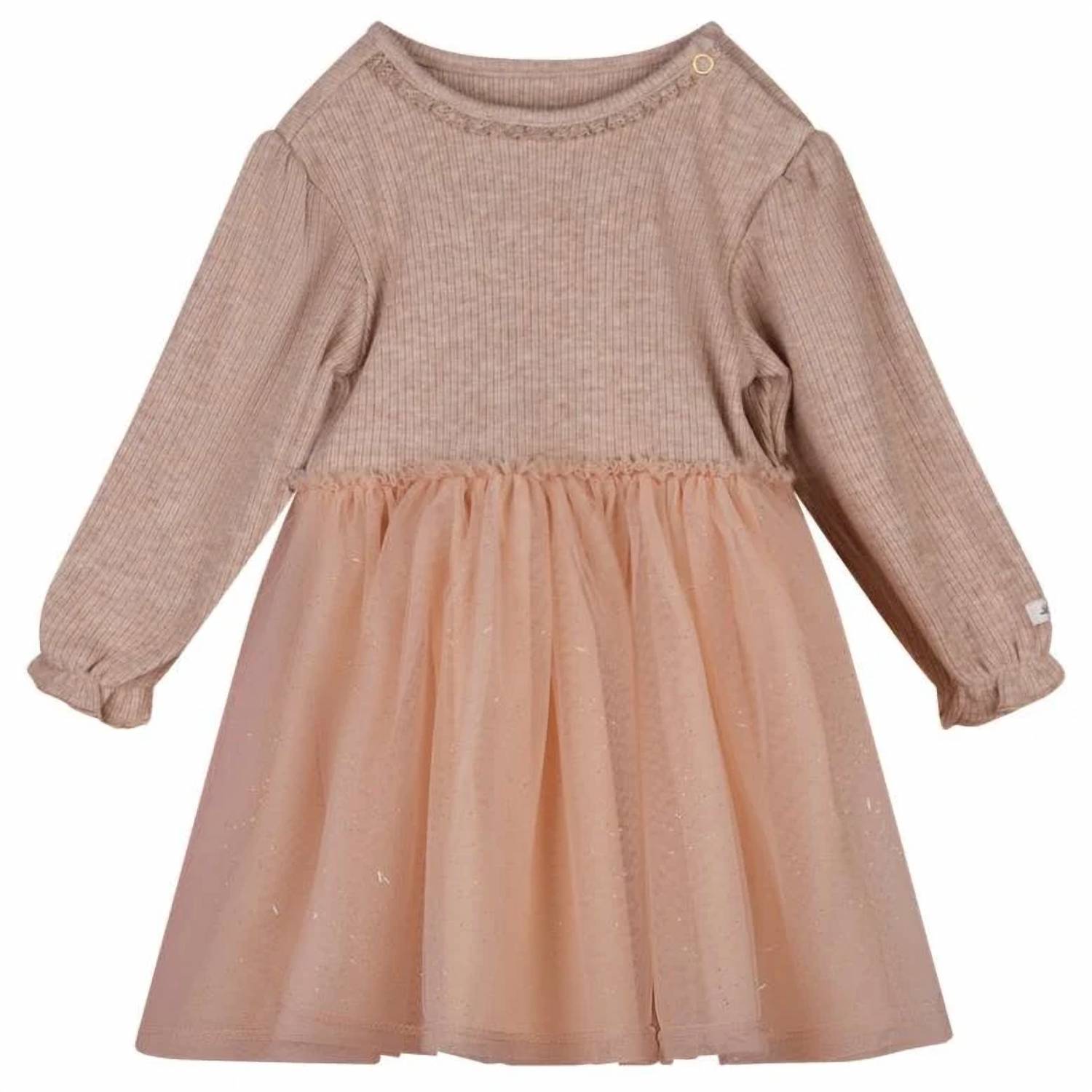 Le Chic - Girl's Soft Melee Tulle Dress