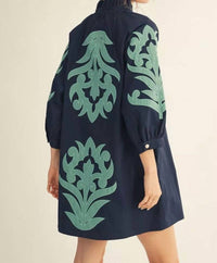 Jodifl - Baroque Applique Dress