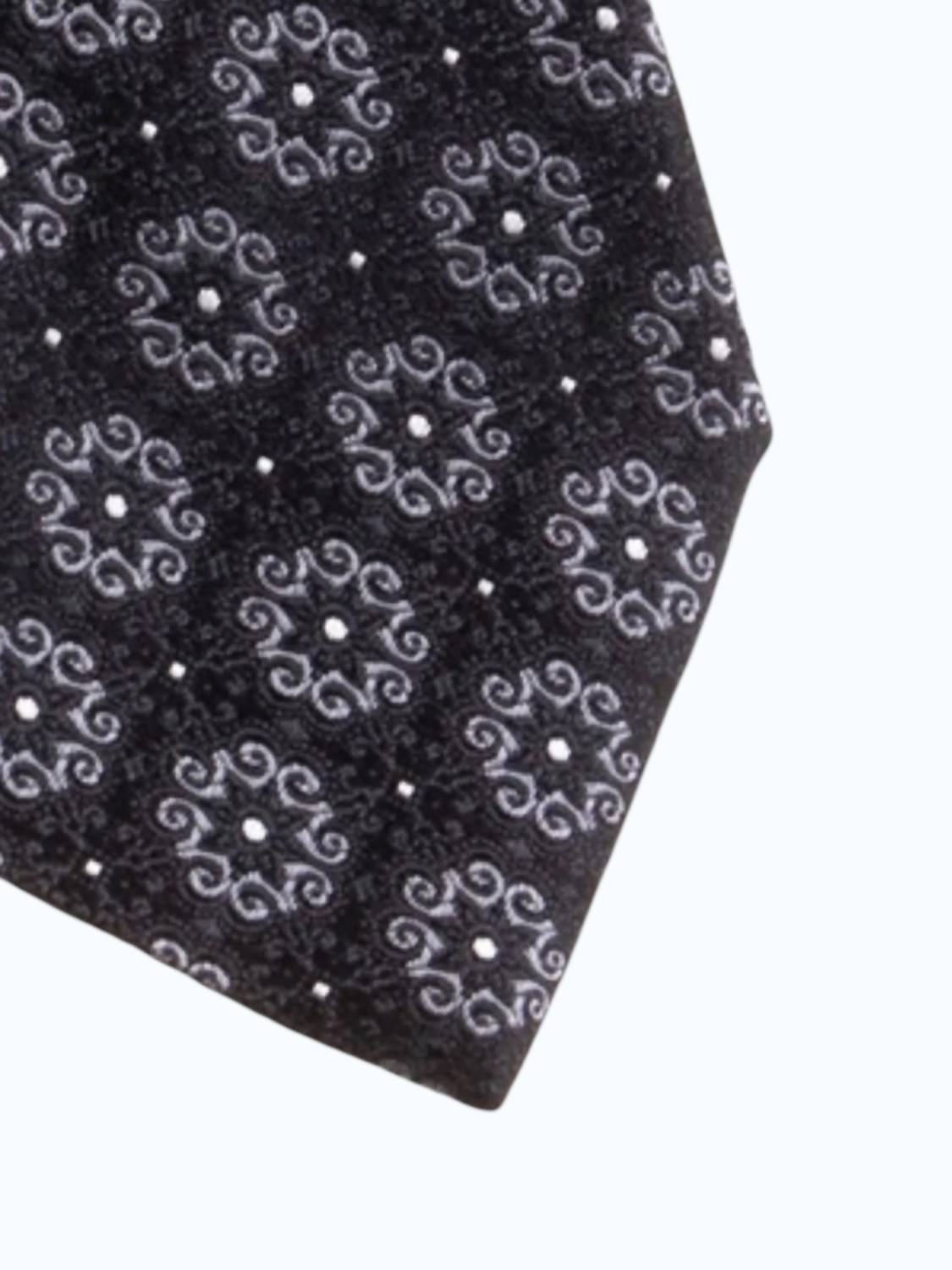 Geoff Nicholson - Men's Silk Floral Tie