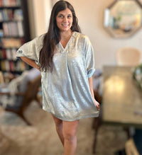 Umgee - Metallic Dress