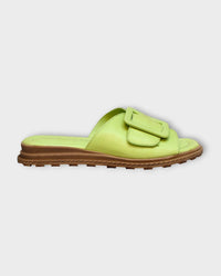 Tyche Women's Monroe Flat Sandal in green tea - women's sandal - view 4