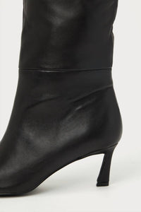 STEVE MADDEN Women's Lavan Kitten Heel Knee High Boots in black - women's shoe - alternate view